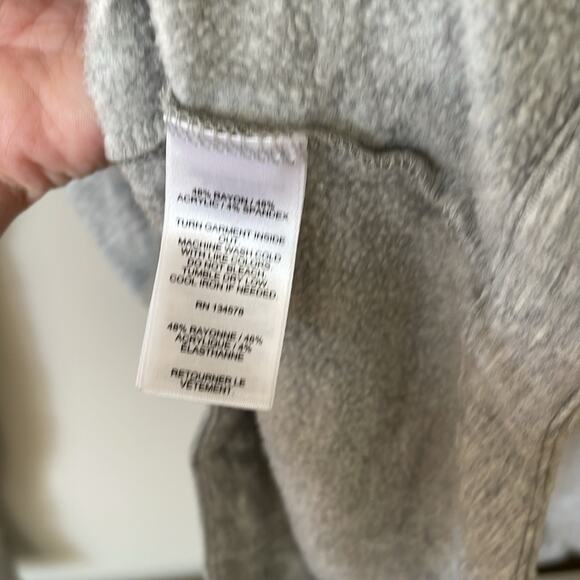 VINEYARD VINES The Shep Shirt Gray Quarter-Zip Sweatshirt Size XL - Picture 7 of 8